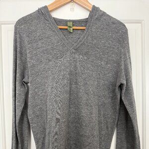 Alternative Earth Grey Hooded Pullover – Size Small